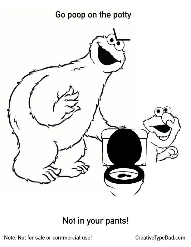 Plansa de colorat cu Cookie Monster 32 26